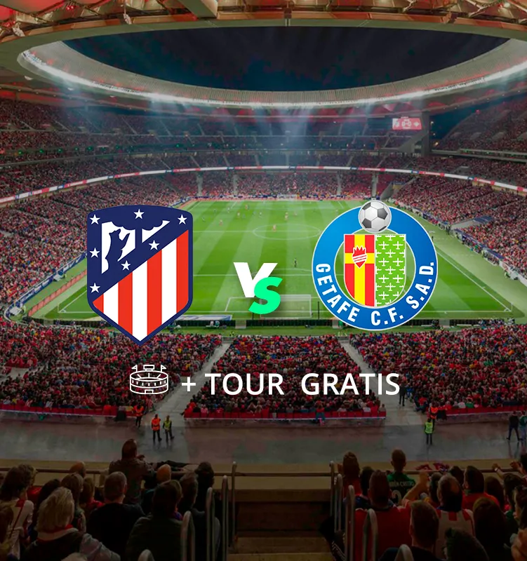 Entradas Atlético de Madrid - Getafe CF T22/23 + Territorio Atleti
