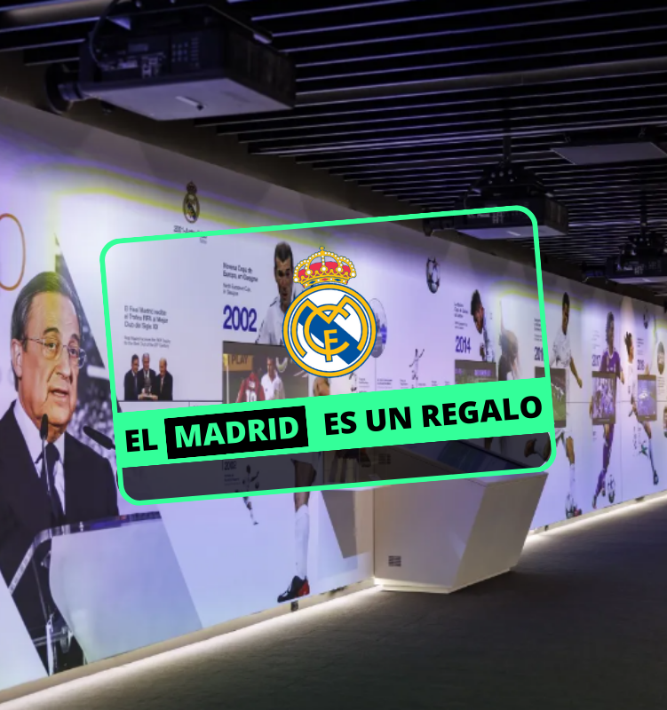 Pack Regalo Real Madrid  Entradas + una surpresa del club