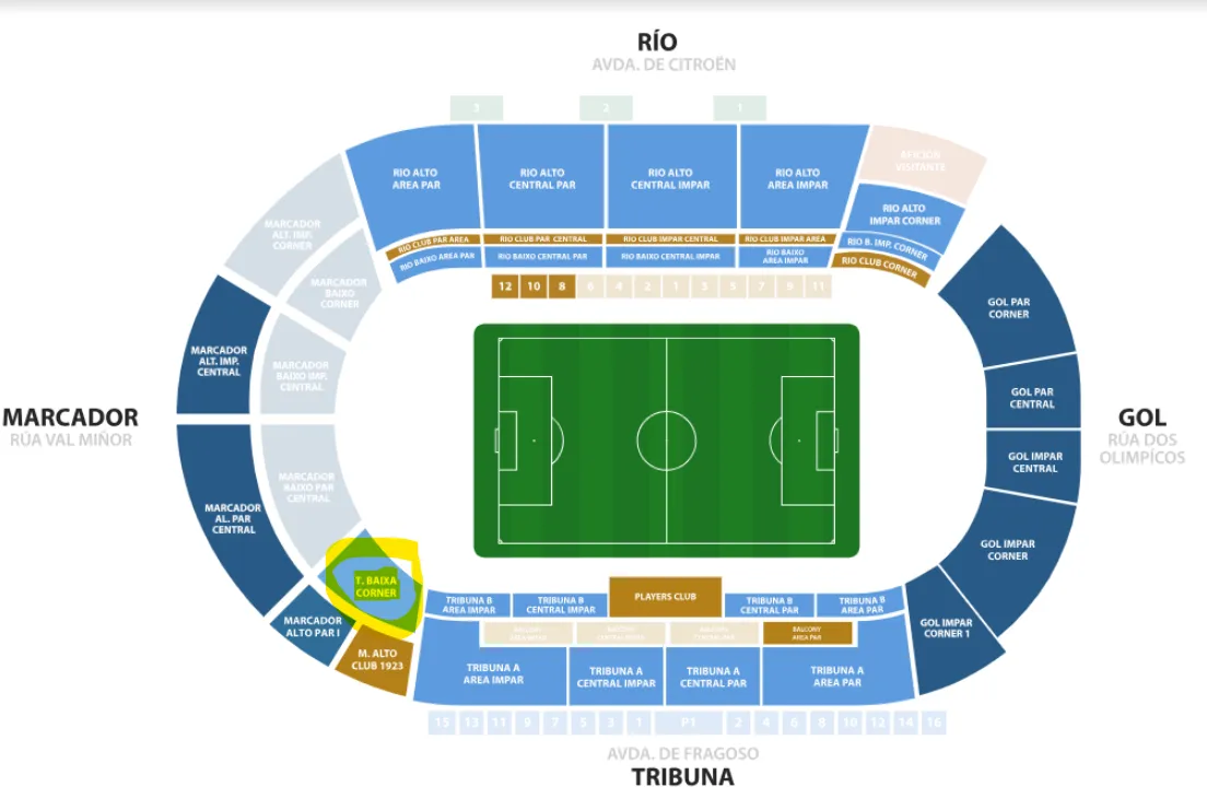 Mapa estadio